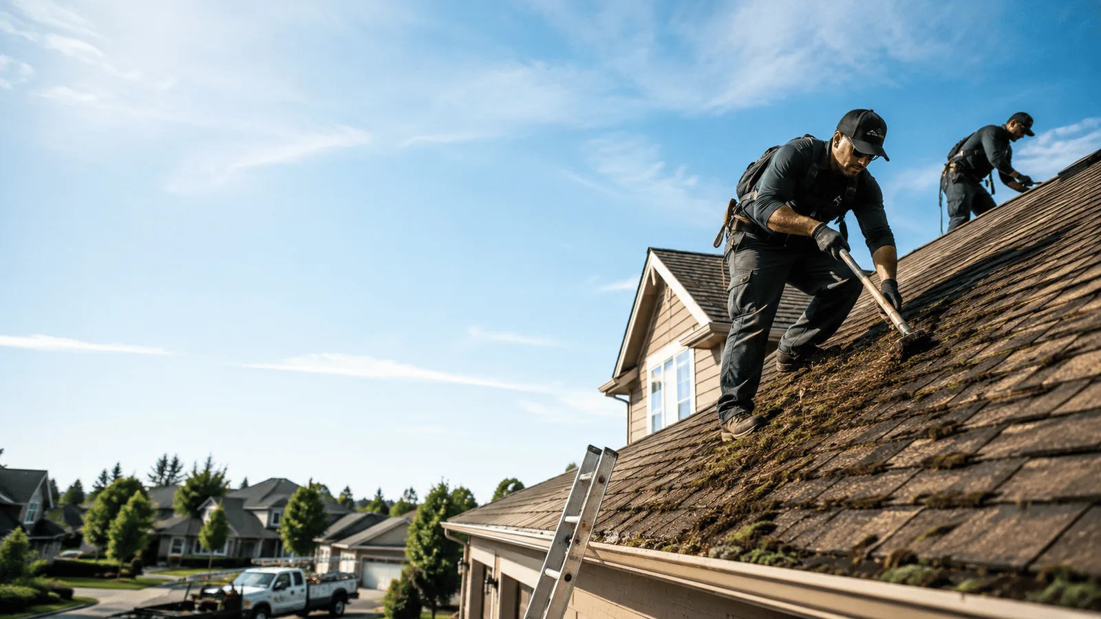 Roof Moss Removal in Sunset, LA near me